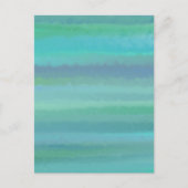 Turquoise is mijn favoriete Briefkaart (Voorkant)