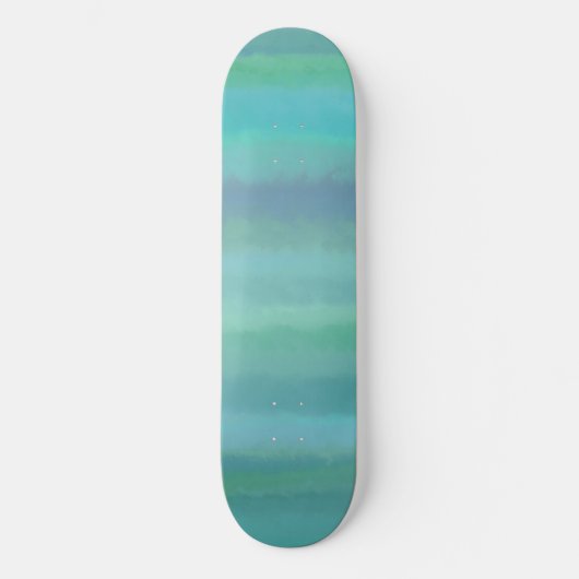 Turquoise is mijn favoriete kleurenskateboard persoonlijk skateboard (Voorkant)