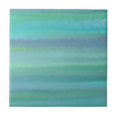 Turquoise is mijn favoriete Tegel van kleurencaara Tegeltje (Voorkant)