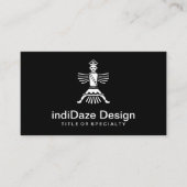 turquoise knifewing visitekaartje (Voorkant)