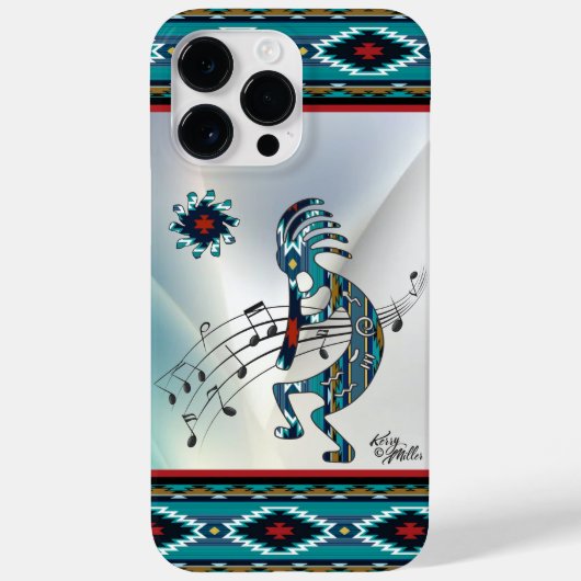 Turquoise Kokopell iPhone Case (Achterkant)