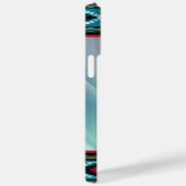 Turquoise Kokopell iPhone Case (Achterkant / Rechts)