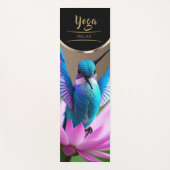 Turquoise Kolibrie - Yoga Mat (Voorkant)