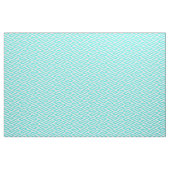 Turquoise Labyrinth Maze Geometric Stof (Yard (91,4 cm))