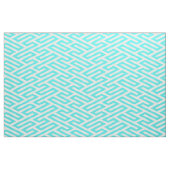 Turquoise Labyrinth Maze Geometric Stof (Fat Quarter)