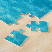 Turquoise Lagune Ocea Water Legpuzzel (Zijkant)