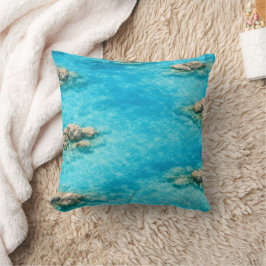 Turquoise Lagune Oceaanwater Kussen