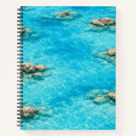 Turquoise Lagune Oceaanwater Notitieboek