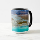 Turquoise Lake Tekapo Zuidelijke Alpen Panorama Fo Mok (Voorkant rechts)