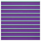 Turquoise, Lavender, Black & Indigo Pattern Stof (Swatch)