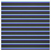 Turquoise, Lavender, Blue & Black Colored Pattern Stof (Swatch)