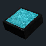Turquoise Leather Kijk in reliëfdruk op de rembloe Cadeaudoosje<br><div class="desc">Turkooisblauw natuurlijk vossenleder ziet er uit in reliëf. Niet echt of imitatieleer,  maar afbeelding ervan. Een ingegraven blik is een fotoshop-effect. Het ontwerp is beschikbaar op andere producten en kan worden aangevraagd op elk product dat door Zazzle wordt aangeboden.</div>