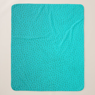 Turquoise leather skin texture skin sherpa deken