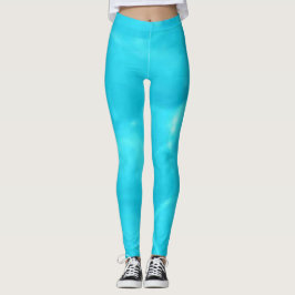 Turquoise leggings