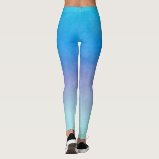 Turquoise Leggings (Achterkant)