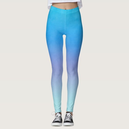 Turquoise Leggings (Voorkant)