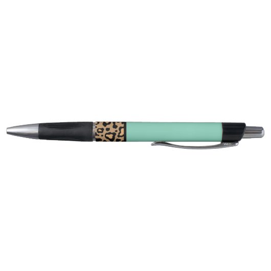 Turquoise Leopard Teacher School Kantoor Pen Gift (Bodem)