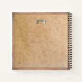 Turquoise Letter Board Marquee Sign Aangepast beri Notitieboek (Achterkant)