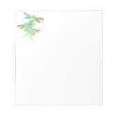 Turquoise libellespat  notitieblok (Voorkant)