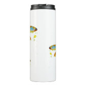 Turquoise libellespat  thermosbeker (Achterkant)