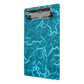 Turquoise Lightning Mini-klembord Mini Klembord (Angled2)