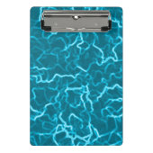 Turquoise Lightning Mini-klembord Mini Klembord (Voorkant)
