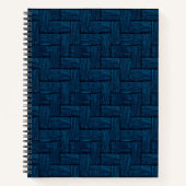 Turquoise Lincoln Logs Notitieboek (Voorkant)