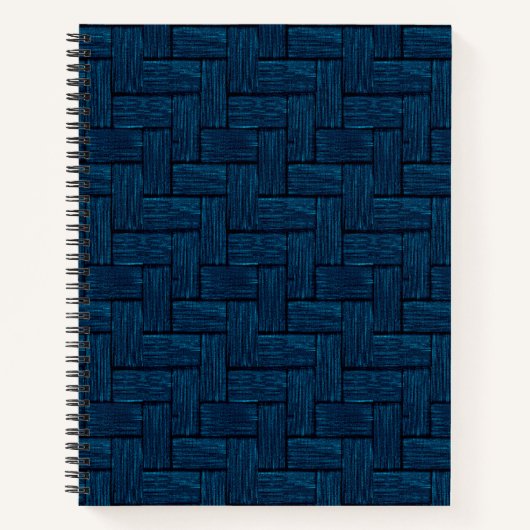 Turquoise Lincoln Logs Notitieboek (Voorkant)