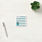Turquoise | Lined | Potted Cactus Post-it® Notes (Kantoor)