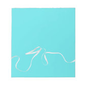 Turquoise & Lint Notitieblok (Voorkant)