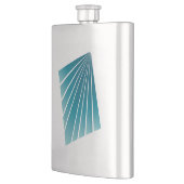 Turquoise linten flacon (Links)