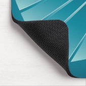 Turquoise linten muismat (Hoek)