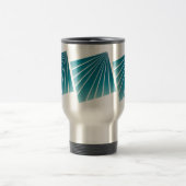 Turquoise linten reisbeker (Center)