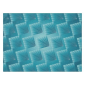 Turquoise linten tafelkleed (Voorkant (Horizontaal))
