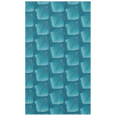 Turquoise linten tafelkleed (Voorkant)