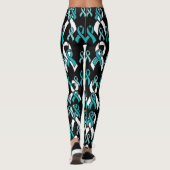 Turquoise linten...TN Leggings (Achterkant)