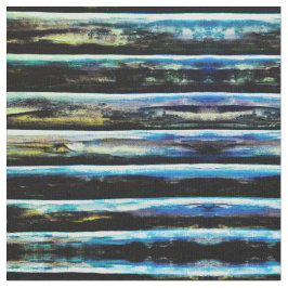 Turquoise Log Fabric Stof