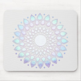 Turquoise Lotus Flower Mandala Muismat