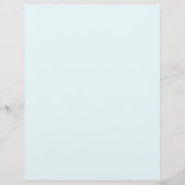 Turquoise Lotus Mandala Flyer (Achterkant)