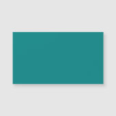 Turquoise Magnetische Zakelijke Kaart (Voorkant)