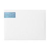 Turquoise Mail | Blauwe Blauwgroen kalkwaterpensee (Voorkant)