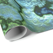 Turquoise Malachite Cadeaupapier (Rol Hoek)