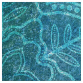 Turquoise Mandala Stof (Swatch)