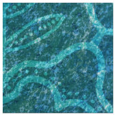 Turquoise Mandala Stof (Close Up)