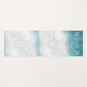 Turquoise mandala yogamat (Achterkant (horizontaal))