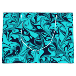 Turquoise Marble Groot Cadeauzakje