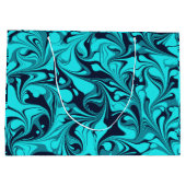 Turquoise Marble Groot Cadeauzakje (Achterkant)