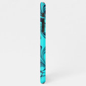 Turquoise Marble iPhone Hoesje (Linkerkant)