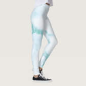 Turquoise Marble Leggings (Rechts)