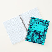 Turquoise Marble Notitieboek (Binnen)